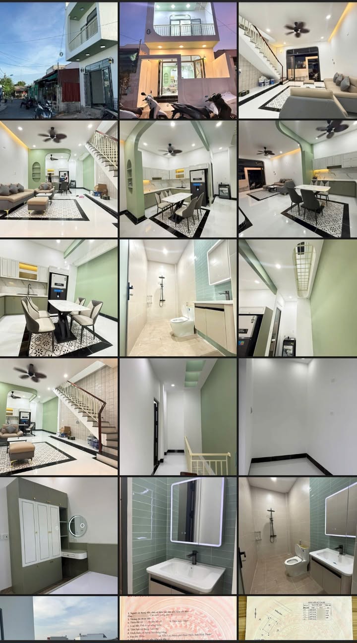 Nhà đẹp KDC Suối Cát, Phan Thiết 100m² giá 1.79 tỷ - Full nội thất sang trọng!