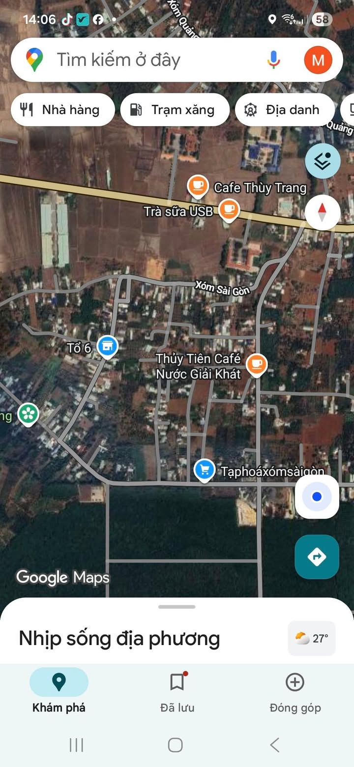 Đất nền 24m² xóm Sài Gòn, Xuân Sơn, 1.4 tỷ - Đường nhựa thuận tiện