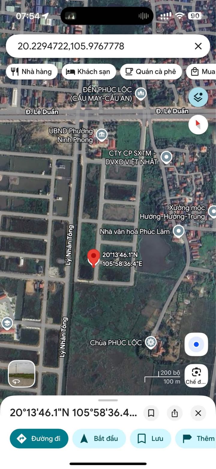 Đất nền G25 Nam Ninh Phong 120m² giá 5 tỷ - Sổ đỏ chính chủ sẵn sàng giao dịch!