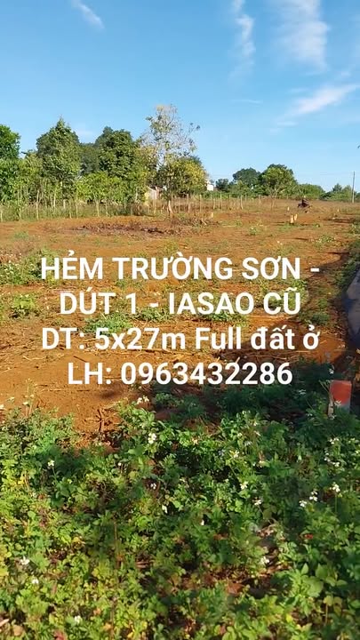 Đất nền xã Ia Hrung 1350m² giá 200 triệu - Sổ đỏ chính chủ, đầu tư sinh lời!