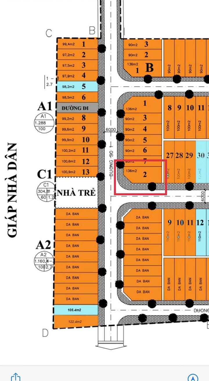 Đất góc KDC Hoà Thuận, Châu Thành, An Giang 153m² giá 1.2 tỷ - Cơ hội đầu tư hấp dẫn!