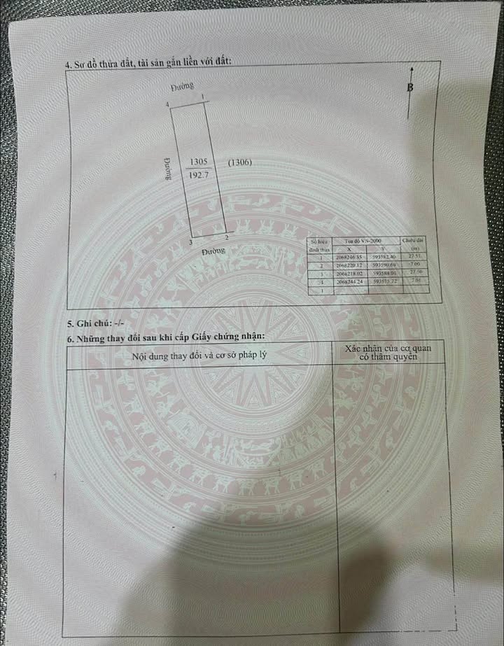 Đất nền 3 mặt đường Xóm Phúc Hòa, VSIP Hưng Tây 193m² - Tiềm năng kinh doanh lớn!