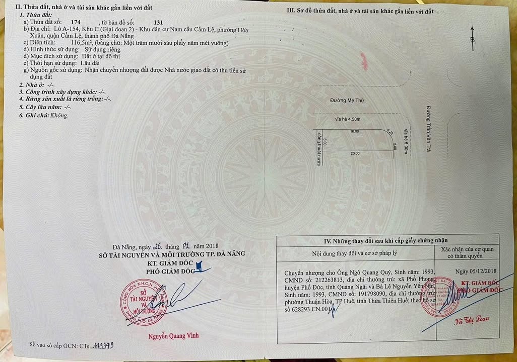 Bán Lô FrontHouse 2MT Ngã Tư Trần Văn Trà và Mẹ Thứ 116m² giá 10.9 tỷ - Kinh doanh cà phê lý tưởng!