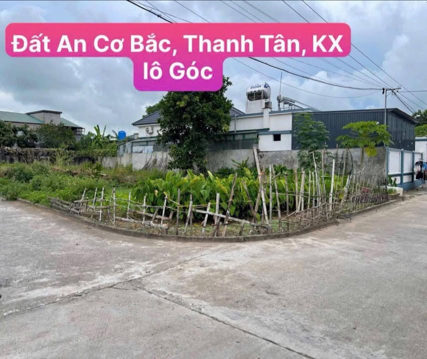 Đất nền An Cơ Bắc, Thanh Tân, 92.6m² - Giá chỉ 9xx triệu, ô tô vào tận nơi!
