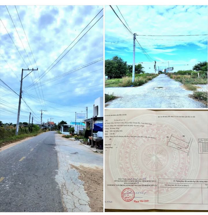 Đất nền KDC Rạng Đông, Hàm Liêm 112m² giá 1 tỷ - Lô góc 2 mặt tiền ô tô