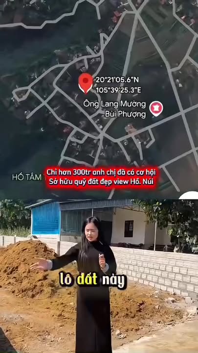 Lô đất Yên Trị, Hòa Bình 195m² giá 300 triệu - View hồ tuyệt đẹp sát rừng Quốc gia!