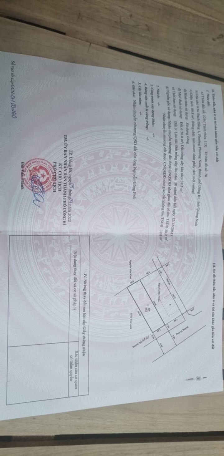 Đất nền Bạch Đằng, Hải Dương 89,8m² giá 1 tỷ - Vị trí đẹp cho nhà đầu tư!