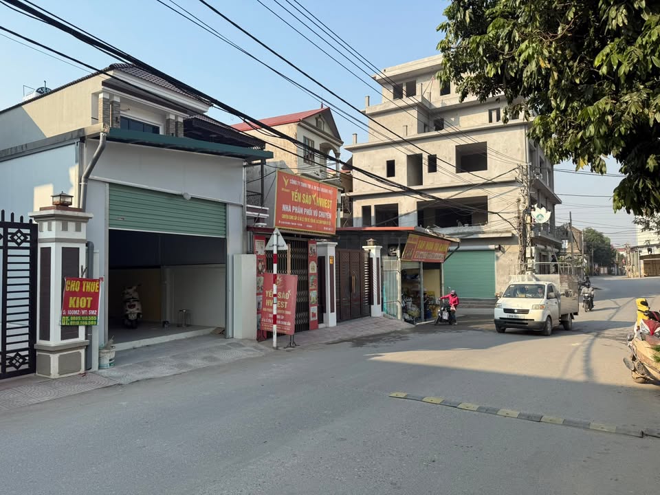 Cho thuê Kiot 100m² tại Khu Sơn Trung, Bắc Ninh - Vị trí đắc địa, giá cả hợp lý