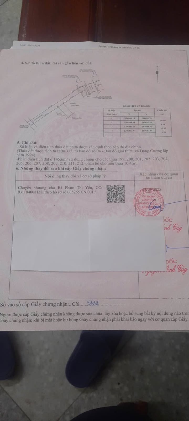 Lô đất Đặng Cương An Dương 50m² giá 1,6 tỷ - Đất vuông vắn, dễ xây dựng!