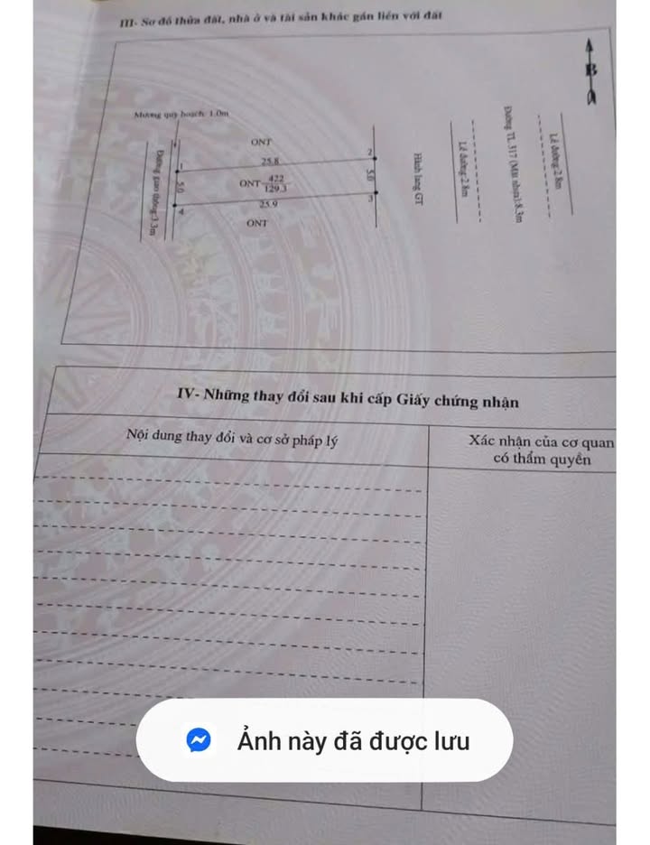 Đất nền Tu Vũ, Thanh Thủy 129m² giá 1 tỷ - Đầu tư sinh lời ngay!