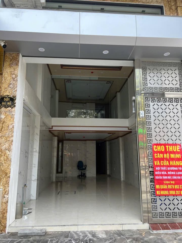 Cửa hàng cho thuê tại 501 Đường Đại Mỗ, Quận Nam Từ Liêm - Vị trí đẹp, giao thông thuận lợi!