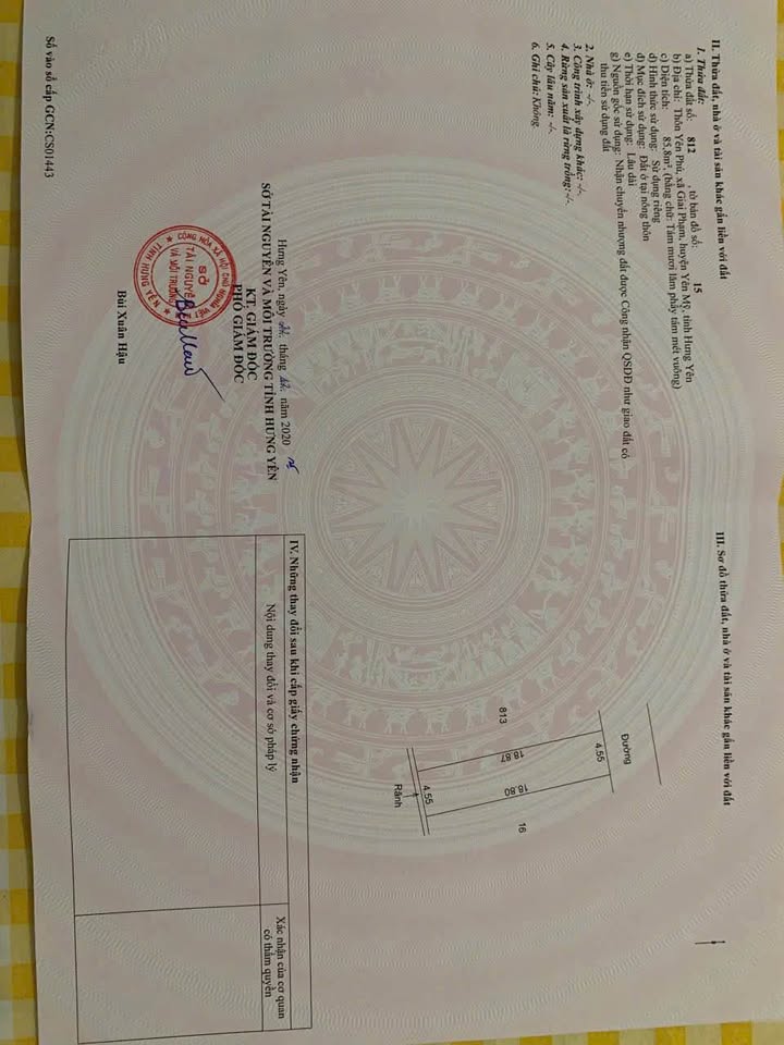 Đất nền Yên Phú, Yên Mỹ, Hưng Yên 85m² giá 5 tỷ - Đường ô tô tránh nhau, tiềm năng lớn!