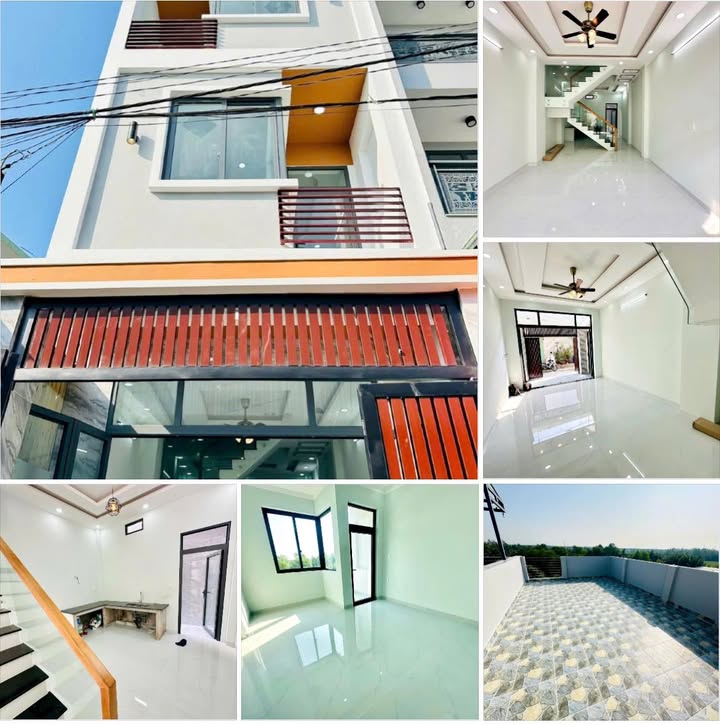 Nhà 4 tầng mới 54m² tại Thủ Đức giá 5.25 tỷ - Hẻm xe hơi 6m