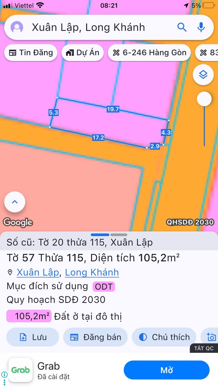 FrontHouse góc 2 mặt tiền Phường Xuân Lập 104m² giá thỏa thuận - Vị trí kinh doanh đắc địa!