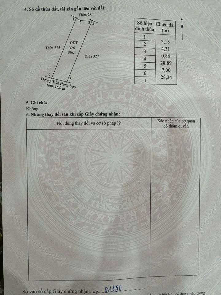 Đất liền kề Trần Hưng Đạo, Tam Điệp 196m² giá 3 tỷ - Đầu tư sinh lời ngay!