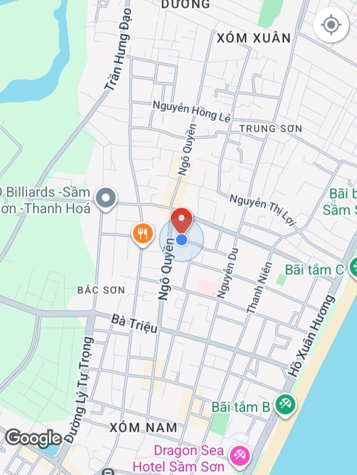 Căn hộ hướng Đông đường 5m Sầm Sơn 180m² giá 3.7 tỷ - Cơ hội đầu tư hấp dẫn!