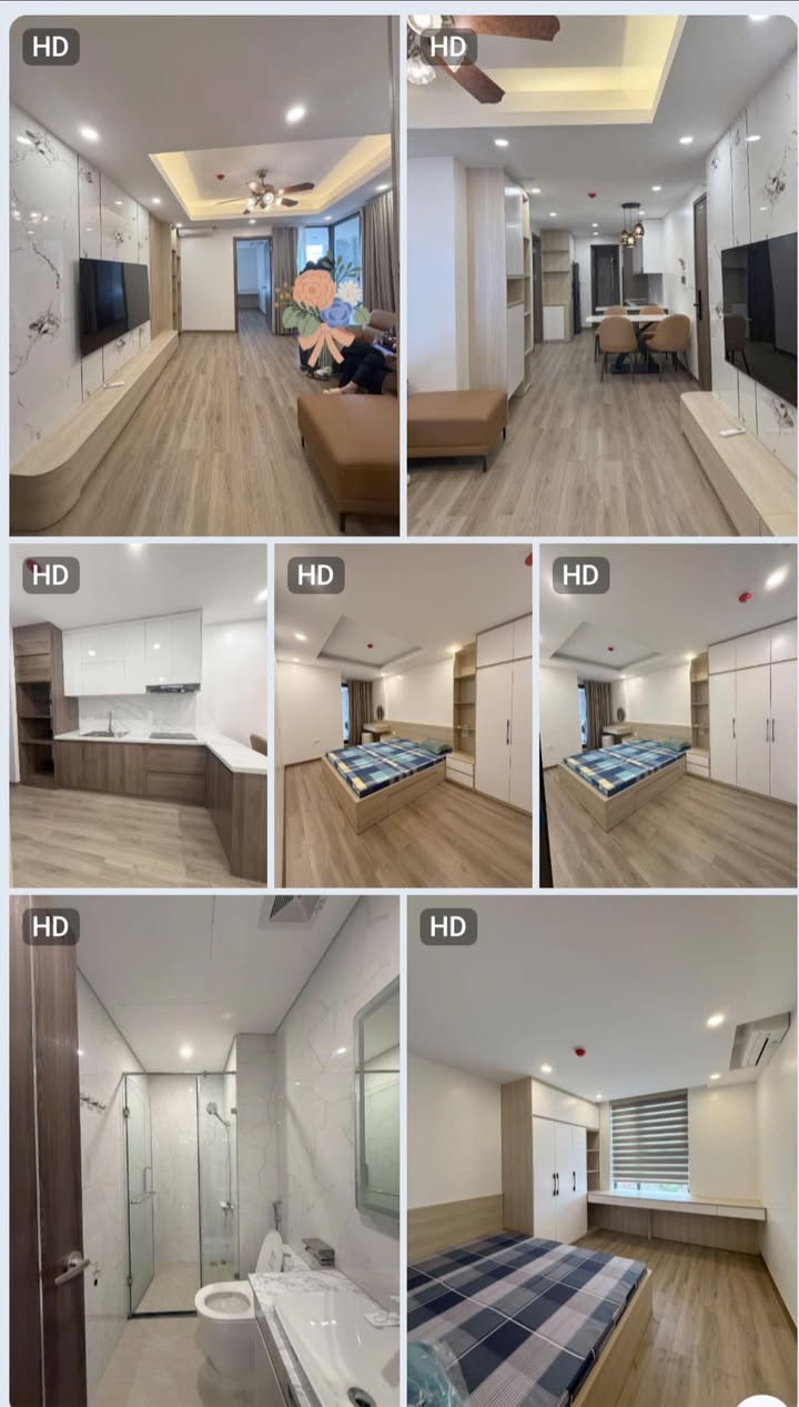 Căn hộ Lotus 2 Bắc Giang 2PN 2WC giá 7 triệu - Full đồ mới, vào ở ngay!