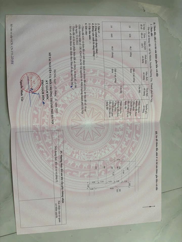 Lô đất đẹp xã Chương Dương - Thường Tín 46m² giá 2.59 tỷ - Giao dịch ngay!