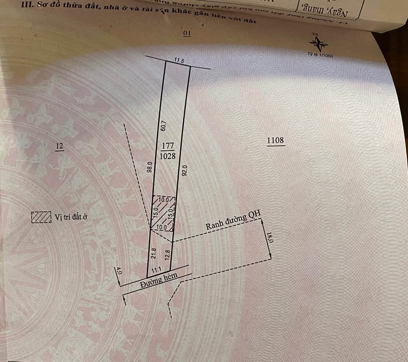 Đất thổ cư 150m² Lộc Phát, Bảo Lộc, 1 sào - Đầu tư sinh lời lý tưởng!