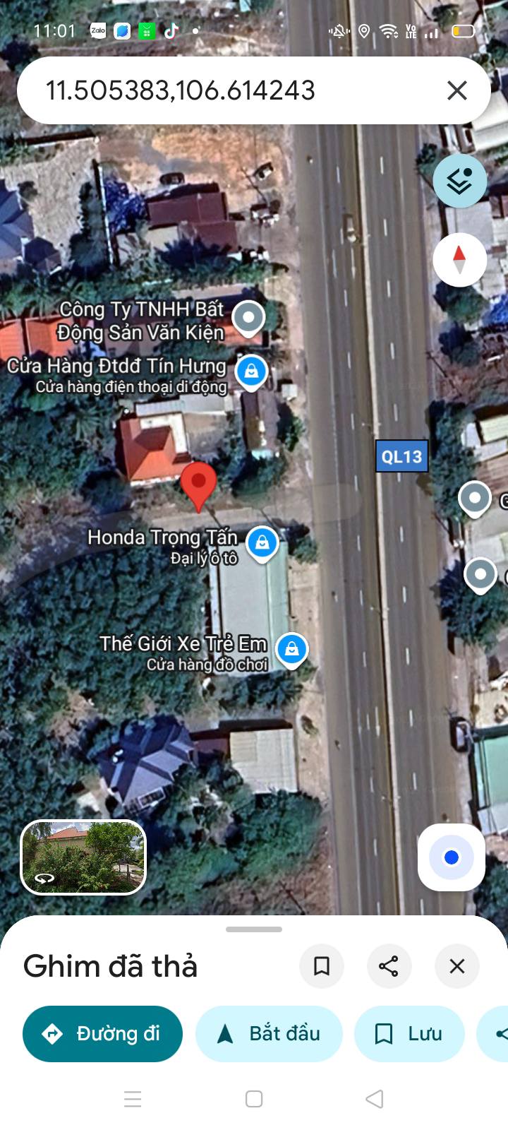 Đất thương mại dịch vụ 3 mẫu Quốc lộ 13, Minh Hưng - Cơ hội đầu tư hấp dẫn!