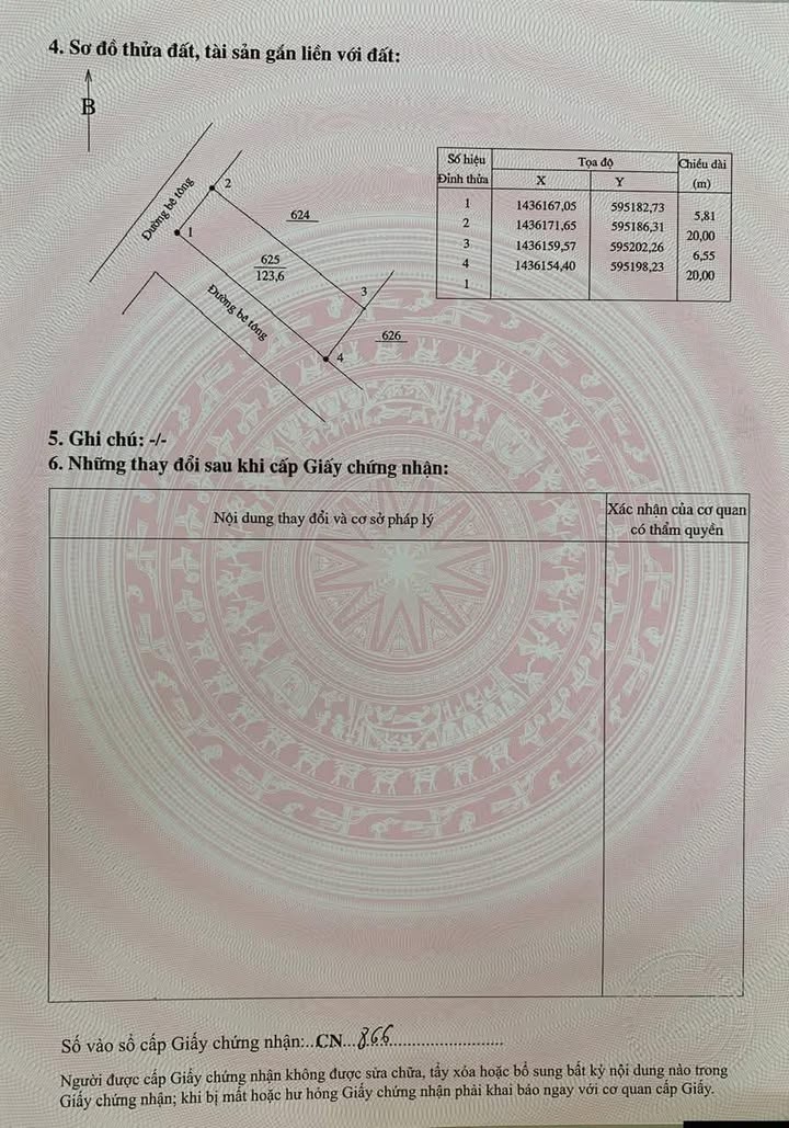 Đất thổ cư 126m² tại Phú Hòa, Phú Yên giá chỉ 9xx triệu - Sổ hồng chính chủ!