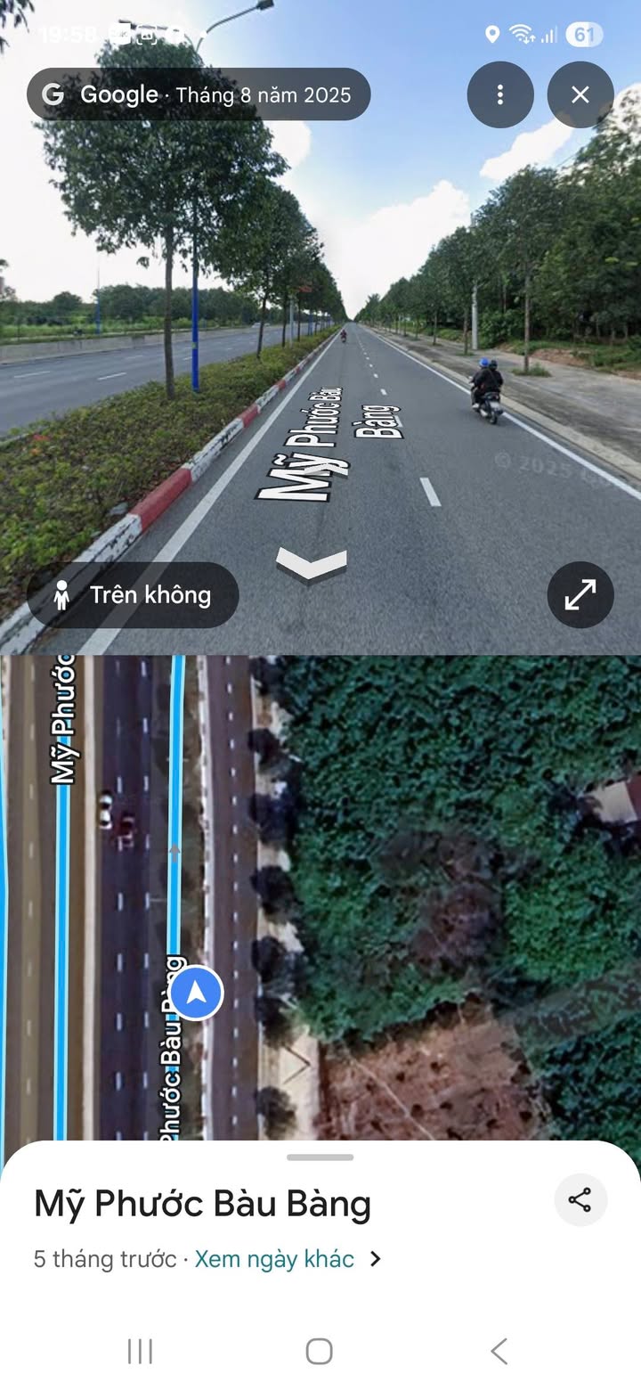 Đất nền lô góc 3 mặt tiền đường Mỹ Phước Tân Vạn 1900m² - Cơ hội đầu tư tuyệt vời!