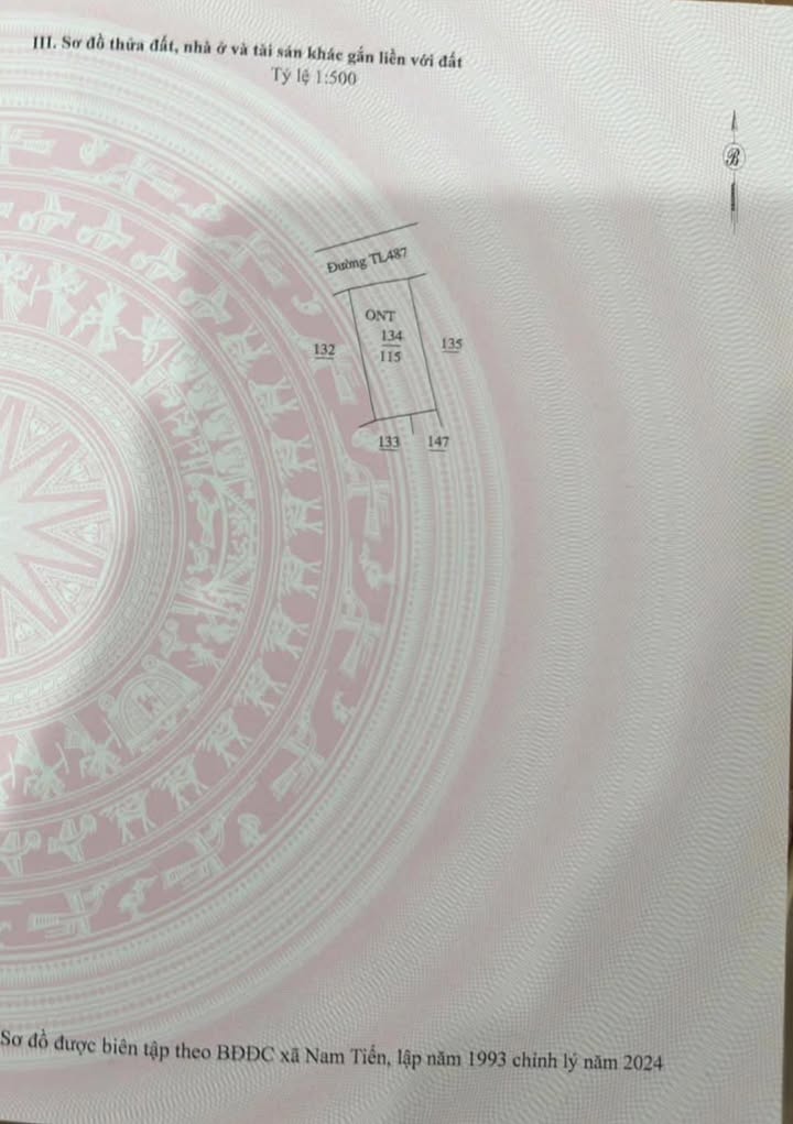 Bán gấp FrontHouse thôn Đồng Quỹ, Nam Tiến 115m² giá 4 tỷ - Kinh doanh đỉnh cao!