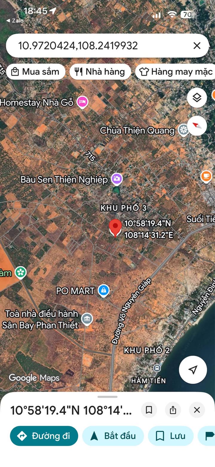 Đất Thổ Cư 1ha Phường Mũi Né, Phan Thiết - Đầu Tư Sinh Lời Chắc Chắn!