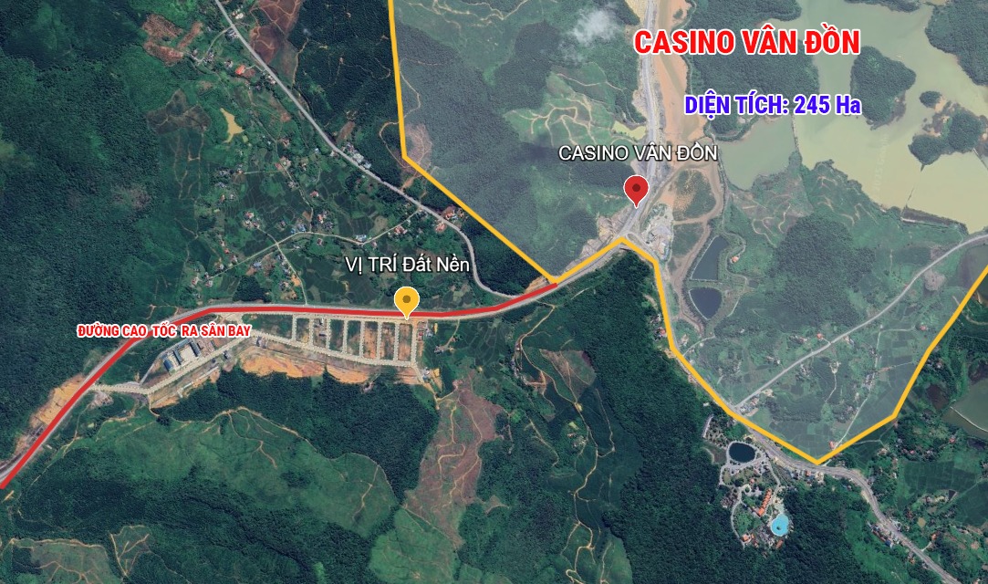 Đất nền tái định cư Casino Vân Đồn 250m² - Cơ hội đầu tư hấp dẫn!