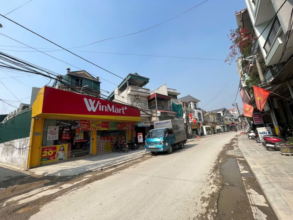 Đất nền Lực Canh Đông Anh 111m² giá thỏa thuận - Mặt tiền 8m ô tô tránh!