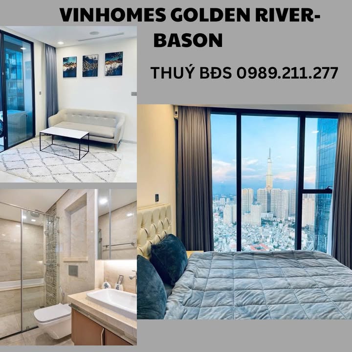 Căn hộ Vinhomes Golden River Bason 83m² giá 17.5 tỷ - View Landmark 81 tuyệt đẹp!