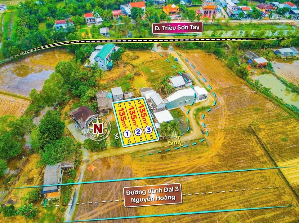 Đất nền Thanh Chữ, Hương An, TP Huế 135m² giá 950 triệu - Cơ hội đầu tư tuyệt vời!