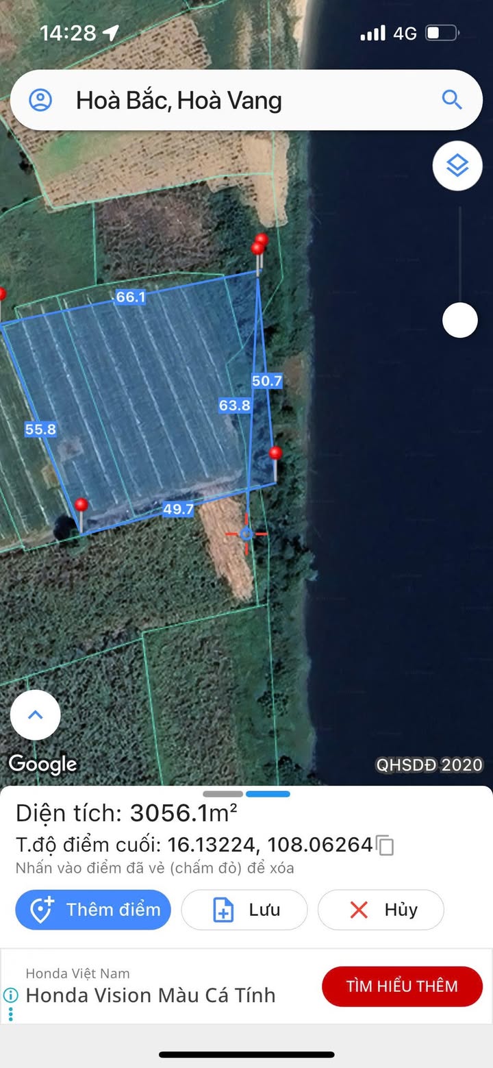 Đất nền 2500m² tại Sông Cu Đê, Huyện Hòa Vang - Cơ hội đầu tư hấp dẫn!