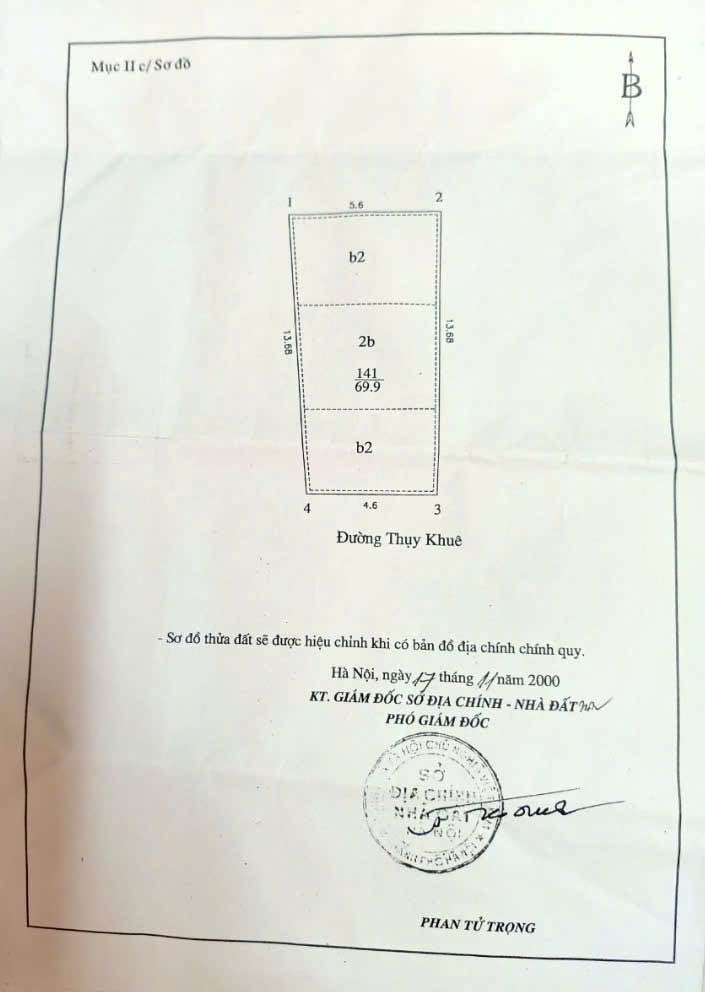 Nhà mặt phố Thụy Khuê 70m² giá thỏa thuận - Lô góc hiếm ngay Hồ Tây!