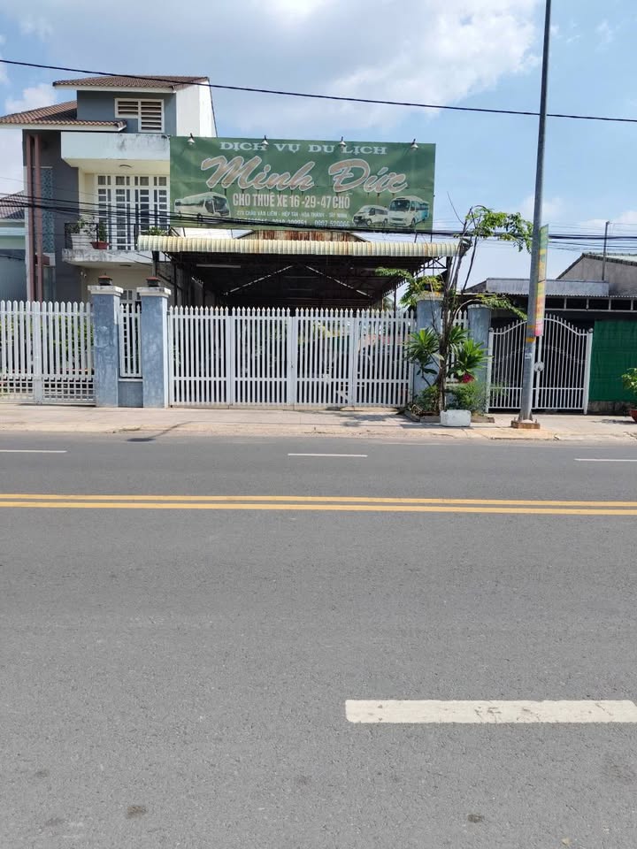 Đất nền mặt tiền đường Châu Văn Liêm, Tây Ninh 373m² giá 6.942 tỷ - Vị trí đắc địa gần chùa Tòa Thánh!