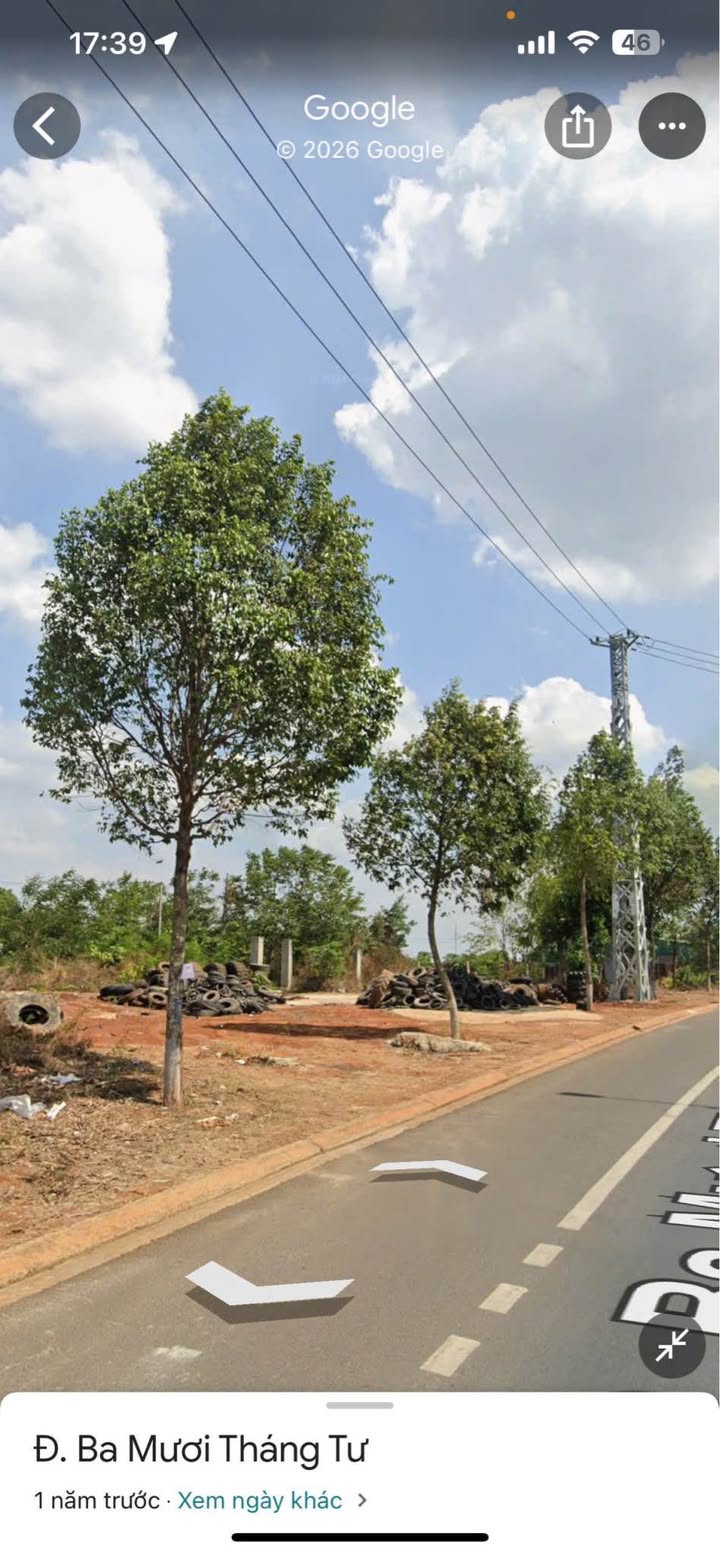 Đất 2 mặt tiền Vành Đai 30/4, 126m² giá 1,6 tỷ - Đầu tư sinh lời!