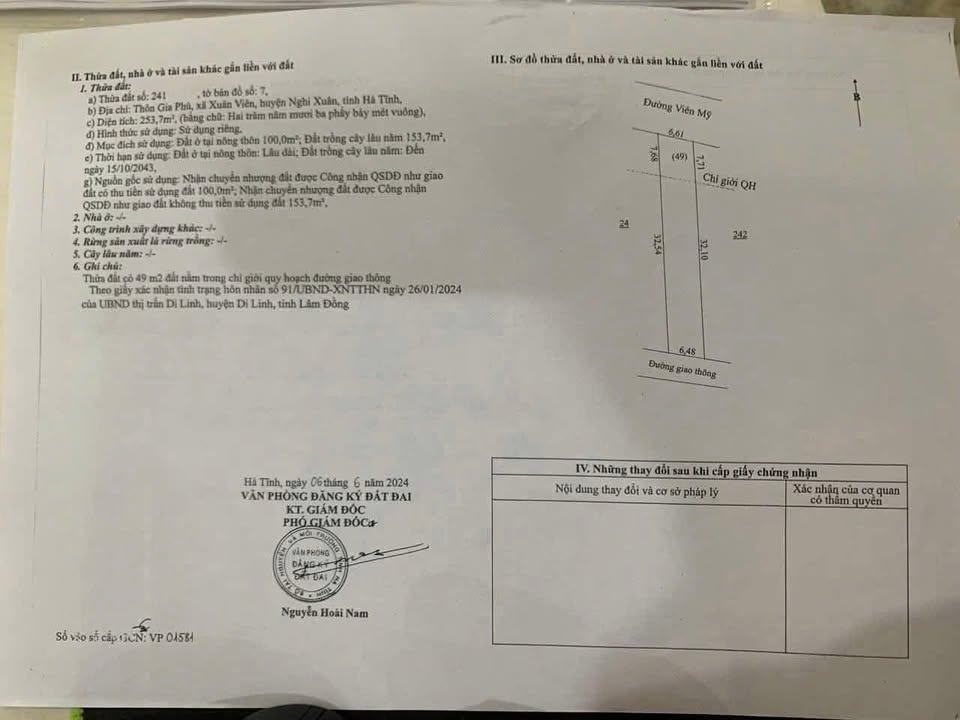Đất mặt đường An Viên, Gia Phú 264m² giá 4 tỷ - Đối diện cây xăng Xuân Viên!
