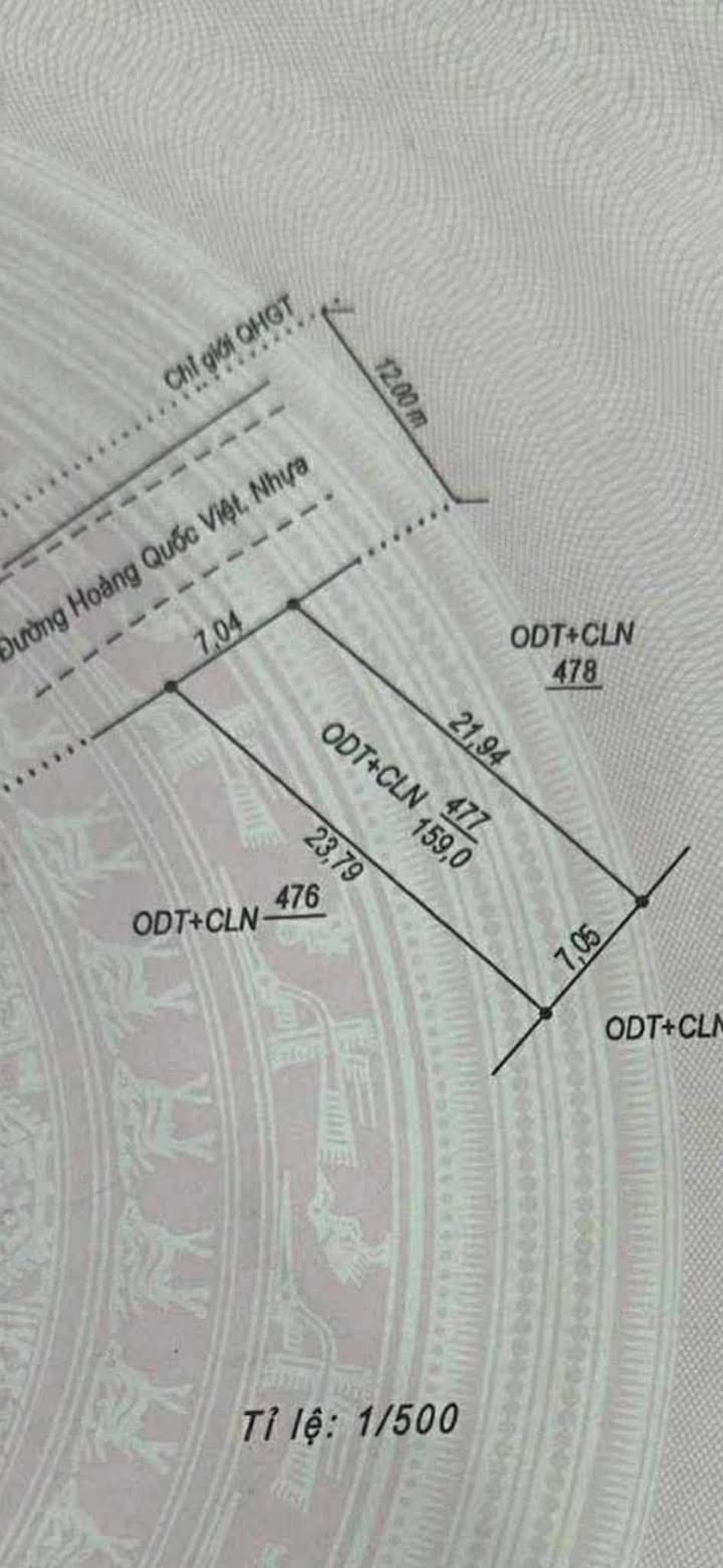 Bán gấp FrontHouse mặt tiền Hoàng Quốc Việt 154m² chỉ 1,2 tỷ - Cơ hội đầu tư tuyệt vời!