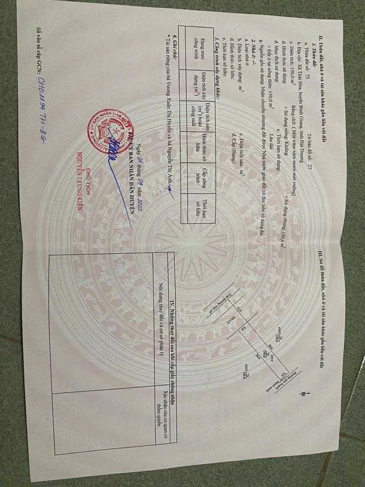 Đất nền kinh doanh Xã Thái Dương 150m² giá 1.7 tỷ - Cơ hội đầu tư tuyệt vời!