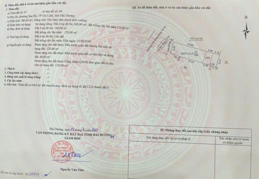 Đất Yết Kiêu, Hải Dương 280m² - Kinh doanh sầm uất, giá tốt!