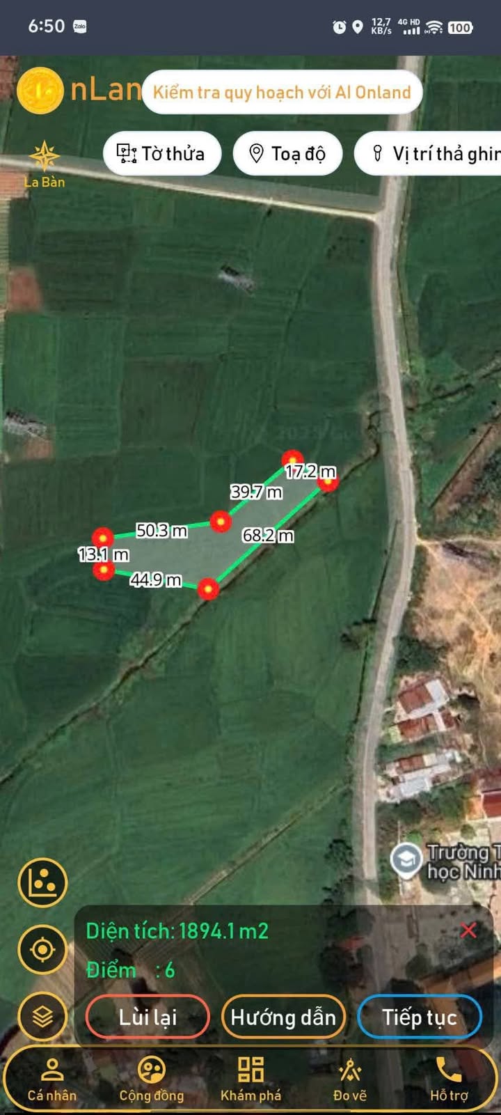 Farm 5400m² tại Phước Thuận, Ninh Đông giá 180 triệu - Cơ hội đầu tư tuyệt vời!