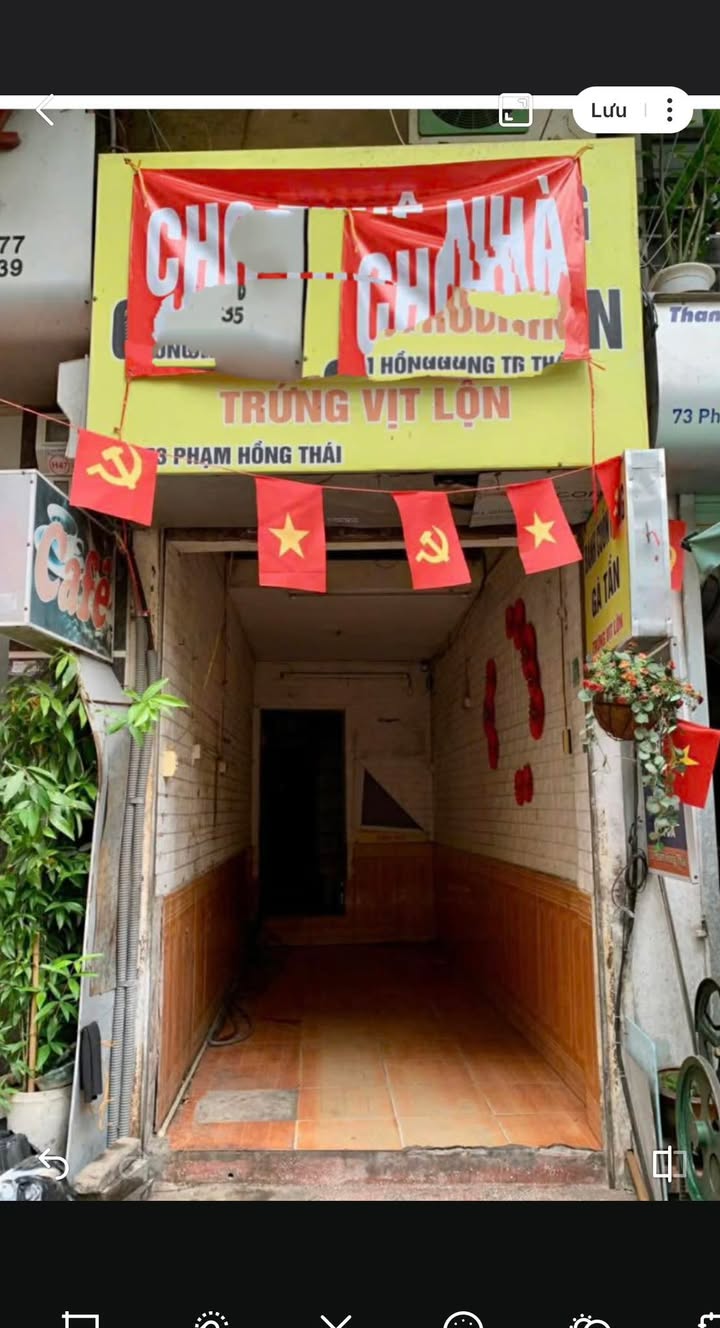 Nhà mặt phố Phạm Hồng Thái, 21m² giá 10 triệu - Thuận tiện kinh doanh!