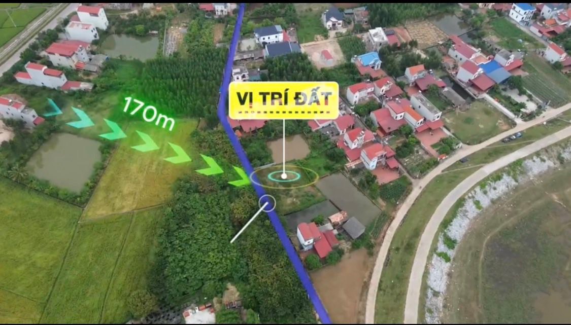 Lô đất Dẫm Chùa, Bắc Lũng 319.8m² giá chỉ 1,x tỷ - Cơ hội đầu tư hấp dẫn!