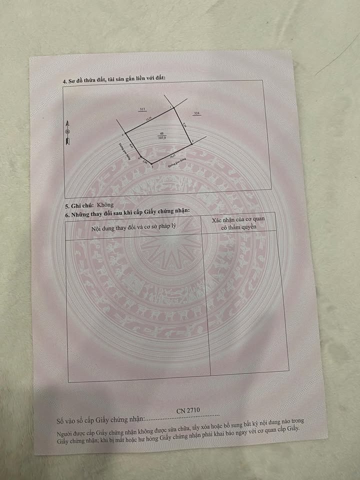 Nhà chính chủ tại phố Đồi Cam, 108m², giá 3 tỷ - Hướng Tây Nam và Đông Nam