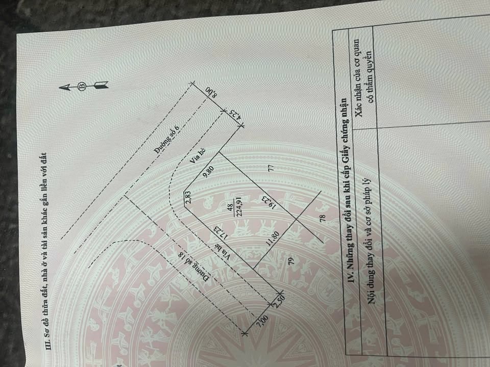 Đất nền góc 2 mặt tiền đường số 6 và số 18, Phường 9, Cà Mau - Diện tích 2265m², giá thỏa thuận!