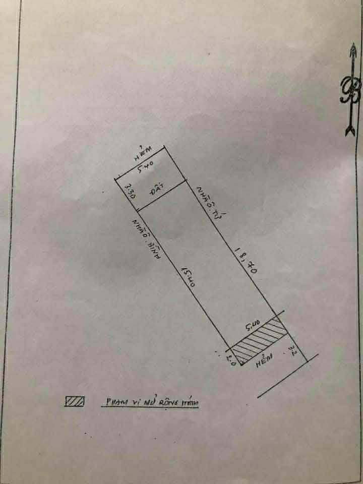 Nhà cấp 4 đường Hoàng Văn Thụ, TP Pleiku, 101m² giá 5.5 tỷ - Hướng Đông Nam, đường rộng 10m