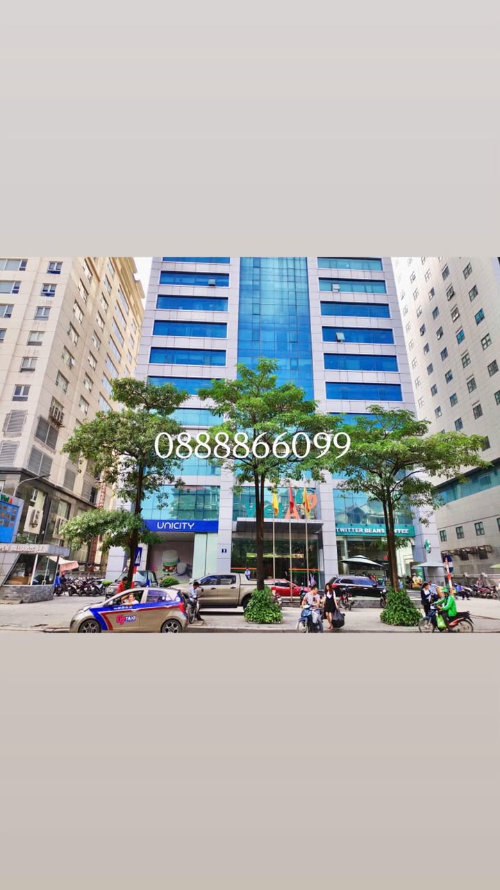 Văn phòng cho thuê tại Việt Á Tower, Cầu Giấy, Hà Nội - Diện tích linh hoạt từ 100m² đến 500m²