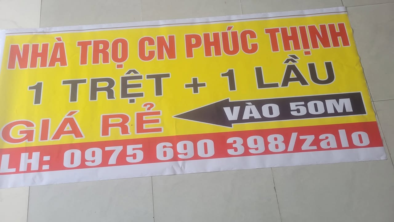 Phòng trọ Phúc Thịnh 40m² giá 2 triệu - Tiện nghi đầy đủ, gần chợ!