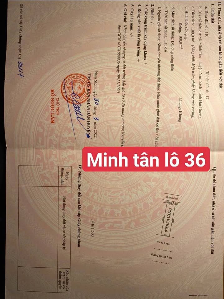 Đất đấu giá tại đầu cầu Minh Tân, Hưng Yên - 100m² chỉ 2.15 tỷ - Tiềm năng tăng giá cao!