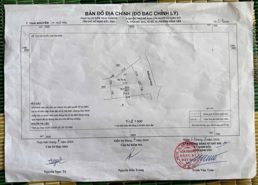 Đất nền Yên Mễ, Phổ Yên, Thái Nguyên 134m² giá chỉ 10 triệu/m² - Cơ hội đầu tư vàng!